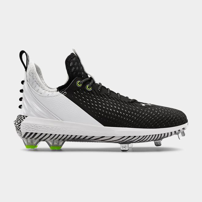 Under Armour Harper 5 Low ST - Panske Baseballová Obuv - Čierne/Biele